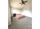 Spacious bedroom with vaulted ceilings, large windows, and ample closet space for comfortable living at 6550 Spring Flower Dr, Indianapolis, IN 46237