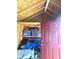 Interior view of shed with door at 6550 Spring Flower Dr, Indianapolis, IN 46237