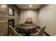 Game room with wooden walls, poker table, and seating at 6734 W Stonegate Dr, Zionsville, IN 46077