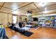 Large bonus room with natural light, ideal for a workshop or creative space at 7655 N Kitchen Rd, Mooresville, IN 46158