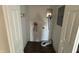 Laundry room featuring vinyl floor and hookups for washer and dryer at 810 S 18 Th St, Elwood, IN 46036