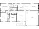 Detailed floor plan showcasing layout with bedrooms, bathrooms, living areas, and garage at 8630 E Mcgregor Rd, Indianapolis, IN 46259