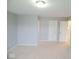 Spacious bedroom with neutral paint, carpet flooring, and ample closet space at 9125 Bagley Way, Indianapolis, IN 46231