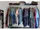 Organized closet with ample hanging space and storage solutions at 917 Congressional Way, Shelbyville, IN 46176