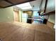 Open kitchen featuring tile countertop, skylight, and wood cabinets at 93 Lookout Ridge Dr # 24U, Columbus, IN 47201