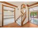 The spacious hallway leads to other rooms, showcasing the home's open layout and staircase at 101 Applecross Dr, Brownsburg, IN 46112