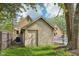 The backyard features a wooden shed near the main house, pool, slide, grass, and a basketball court at 101 Applecross Dr, Brownsburg, IN 46112