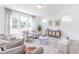 Well-lit living area showcasing contemporary design, comfortable seating, and a cozy atmosphere at 1107 Stubble Run, Danville, IN 46122
