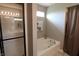 Bathroom with a tub, shower, and neutral decor at 11155 Funny Cide Dr, Noblesville, IN 46060