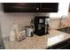Coffee bar with stylish appliances at 11155 Funny Cide Dr, Noblesville, IN 46060