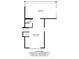 Layout of the second floor, featuring a sunroom, dining room, and a full bathroom. Includes dimensions for each room at 1242 W Huntsville Rd, Pendleton, IN 46064