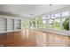 Open living space with hardwood floors and backyard views at 12739 Kiawah Dr, Carmel, IN 46033