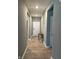 Entryway with neutral paint and wood-look floors at 1380 Fairmount Dr, Greenfield, IN 46140
