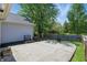 Enjoyable patio area with a fire pit, perfect for outdoor gatherings and relaxation in a private backyard setting at 14634 Village Park East Dr, Carmel, IN 46033