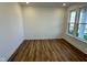 Empty room with recessed lights and vinyl floor plus a large window for ample light and scenic viewing at 1679 W 171St St, Westfield, IN 46074