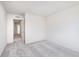Light-filled bedroom with neutral gray carpet, offering a clean and versatile space at 18943 Seaforth Way, Westfield, IN 46074
