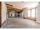 Large space with natural light, awaits personalization and finishing touches at 207 S Center St, Plainfield, IN 46168