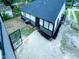 Aerial view of the home with fenced yard and easy access at 2435 Asbury St, Indianapolis, IN 46203