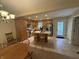 Functional kitchen featuring wood cabinetry, stainless appliances, and a center island for food preparation at 2635 Red Admiral Ln, Lebanon, IN 46052