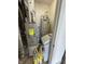 Utility room with mechanicals, water heater, and a water softener system at 2635 Red Admiral Ln, Lebanon, IN 46052