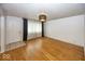 Cozy living room with hardwood floors, tile entry, and neutral decor at 3510 E 34Th St, Indianapolis, IN 46218
