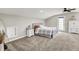 Spacious primary bedroom with carpet and plenty of natural light at 3682 S 380 E, Anderson, IN 46017