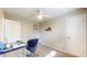 This home office has plenty of room with a desk and ample space at 4213 N Audubon Rd, Indianapolis, IN 46226