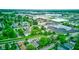 Scenic aerial view of charming neighborhood, showcasing lush greenery and well-maintained homes at 4956 W 11Th St, Speedway, IN 46224