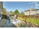 Outdoor deck with table and chairs, perfect for outdoor dining and entertaining at 6190 E Ayrshire Cir, Camby, IN 46113