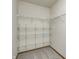 Walk-in closet with carpeted floor and wire shelving, offering ample storage space at 6354 Cotton Bay N Dr, Indianapolis, IN 46254