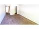 Bedroom featuring neutral carpet, base molding, and entry to closet at 7611 Misty Meadow Dr, Indianapolis, IN 46217