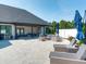 Spacious patio with modern outdoor furniture, perfect for entertaining and relaxation at 8112 Joni Ave, Martinsville, IN 46151