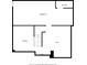 Basement floor plan featuring theater, gym, storage and utility room at 828 Breaside Ln, Greenwood, IN 46143