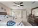Bedroom featuring a large bed and access to the ensuite bathroom at 828 Breaside Ln, Greenwood, IN 46143