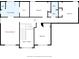 Second floor layout featuring bedrooms and bathrooms at 828 Breaside Ln, Greenwood, IN 46143