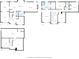 Floor plans showcasing layouts of basement, first floor, and second floor at 828 Breaside Ln, Greenwood, IN 46143