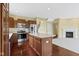 Beautiful kitchen with stainless appliances, ample cabinet space, and a convenient center island for cooking at 932 Silverheels Dr, Westfield, IN 46074