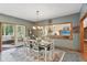 Charming dining area with natural light, with view to living room at 965 W Main St, Greenwood, IN 46142