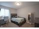 Bedroom featuring natural light, a desk area and built-in closet storage at 9822 Tampico Chase, Fishers, IN 46040