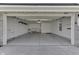 Spacious two car garage with ample storage space and room for two vehicles at 1115 Senate Dr, Edinburgh, IN 46124