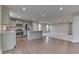 Bright kitchen featuring stainless steel appliances and an island at 1115 Senate Dr, Edinburgh, IN 46124