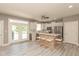 Bright kitchen with a center island and modern stainless steel appliances at 1274 Old Heritage Pl, Greenwood, IN 46143