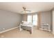 Bright office space with functional furniture and decor and a window at 1274 Old Heritage Pl, Greenwood, IN 46143