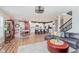Open-concept living area showcasing seamless transitions between dining, kitchen, and lounging spaces at 15143 Gallop Ln, Fishers, IN 46040