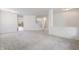 Spacious unfinished basement area, providing ample potential for customization at 16001 Concert Way, Noblesville, IN 46060
