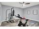 Inviting exercise room with modern equipment and ample space for workouts at 16516 Wilsons Farm Dr, Fishers, IN 46040