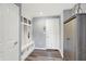 Mud room with built-in storage, cubbies and coat hooks for organization at 16516 Wilsons Farm Dr, Fishers, IN 46040