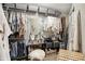 Walk-in closet with wire shelving, clothing rods, storage baskets and a mirrored vanity at 169 Bayview Dr, Cicero, IN 46034