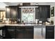 Modern kitchen with updated appliances and stylish backsplash, perfect for cooking and entertaining at 169 Bayview Dr, Cicero, IN 46034