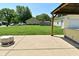 View of the backyard with a gazebo and a fire pit at 199 Three Notch Ln, Bargersville, IN 46106